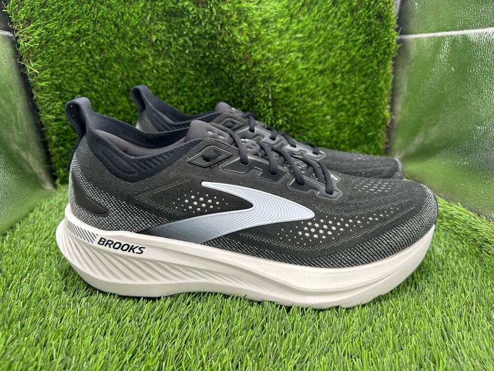 Brooks Glycerin GTS 23 1105031D090 Athletic Sneaker Mens 11.5D Black Knit Sports